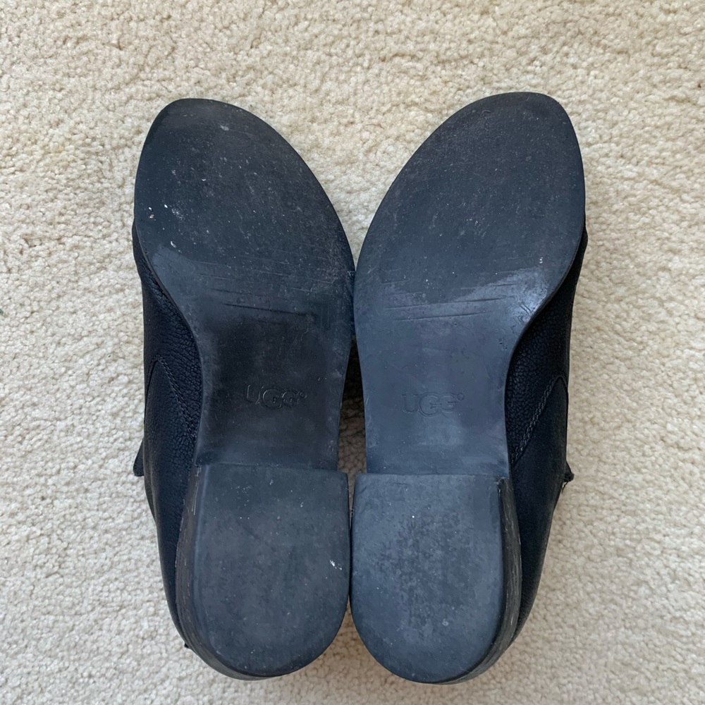 UGG Glee Leather Ankle Boots 7 - Picture 7 of 10